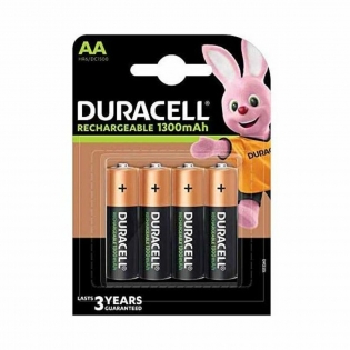 DOBÍJECÍ BATERIE AA DURACELL 1300 MAH