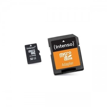 Paměťová karta Micro SD s adaptérem INTENSO 3413480 32 GB Třída 10