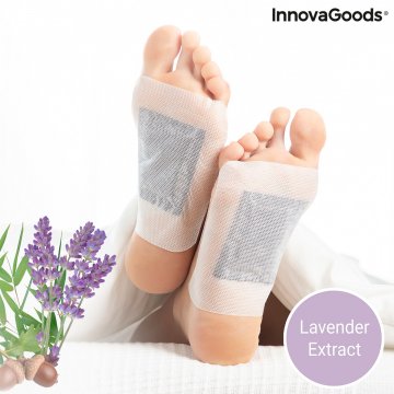 Detoxikační Náplasti na Nohy Lavender InnovaGoods 10 kusů